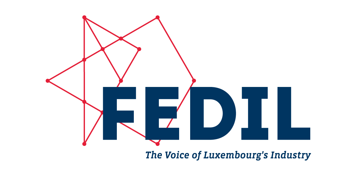 Fedil_Generative Logo_Claim_red_cmyk